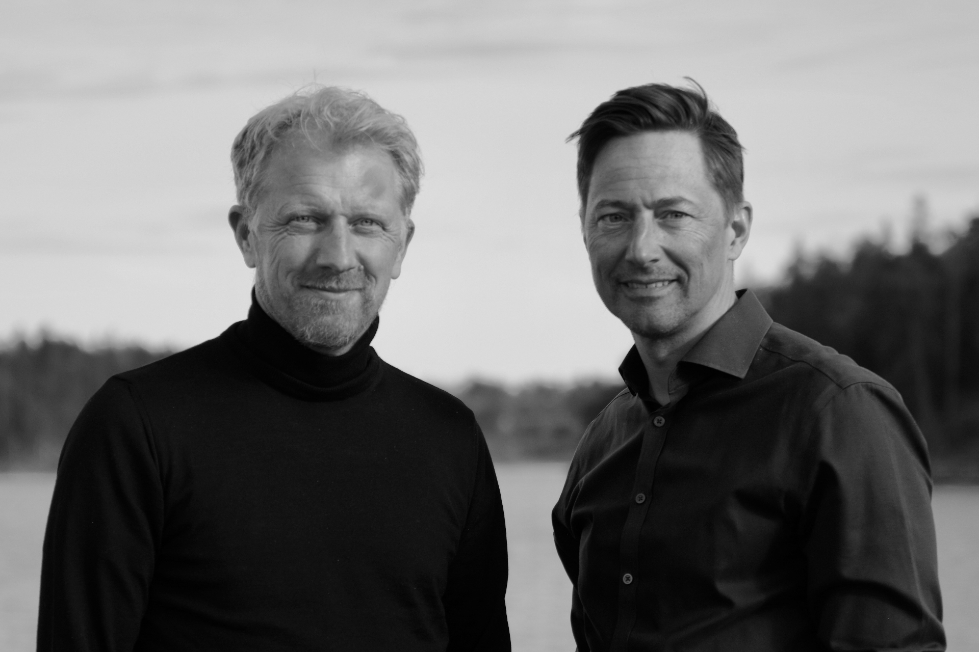 Mattias Forsberg och Mattias Boman, medgrundare av 10D Transformation